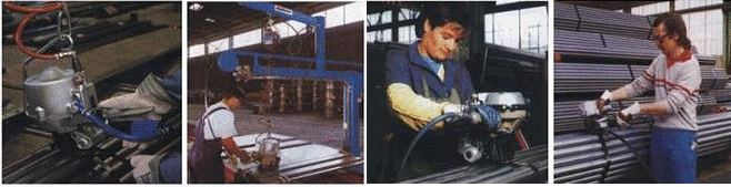 气动钢带打包机工厂操作示例