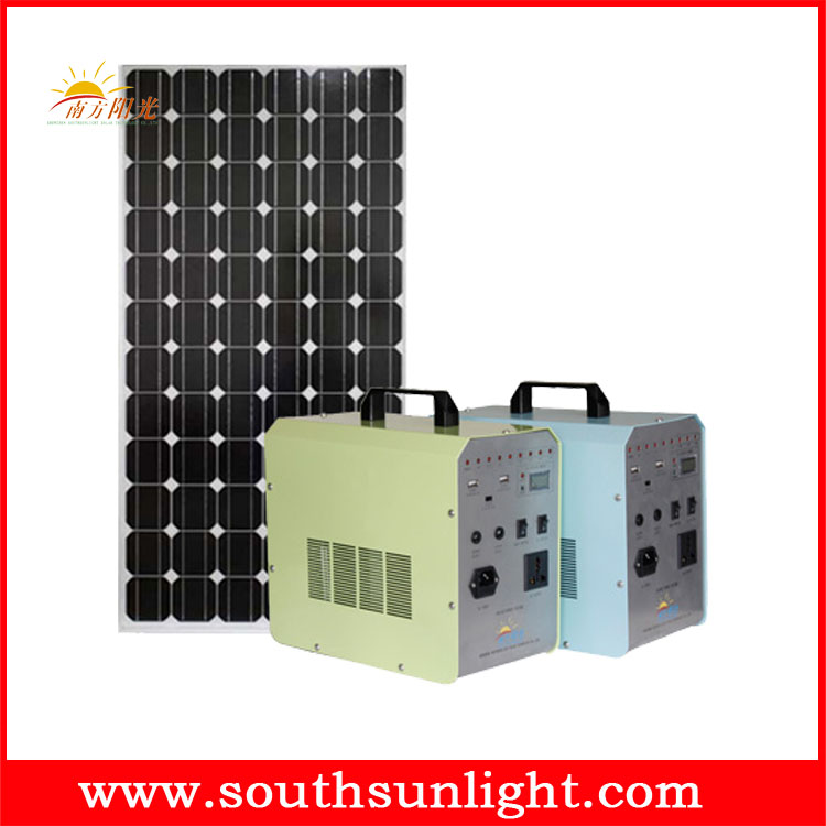 60W 逆控一体便携太阳能发电系统 （带市电充电）
